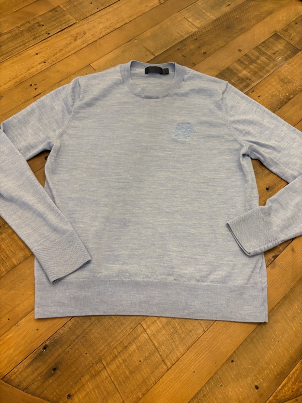 GFore 100% Merino Wool Golf Talk Birdie to Me Sweater Womens Size Medium
